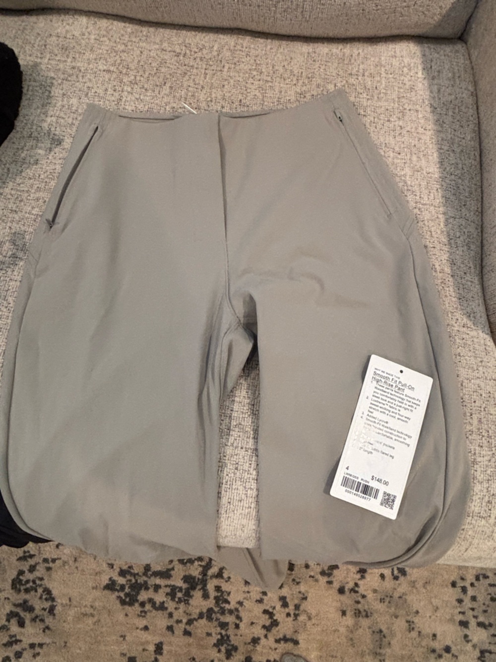 lululemon Smooth Fit Pull-On High-Rise Pant Women’s leggings color riverstone